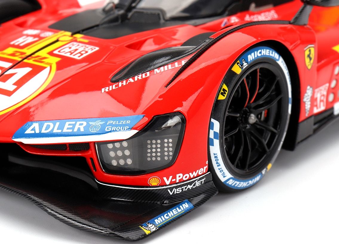 Ferrari 499 P #51 Team AF Corse 3rd WEC 6H Spa 2023 1:18 B.B.R. 