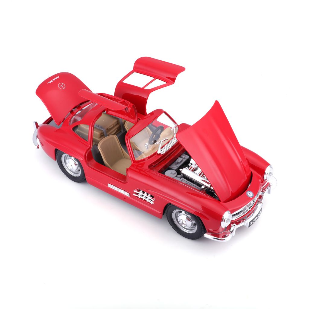 Mercedes-Benz 300 SL 1954 red 1:24 Bburago