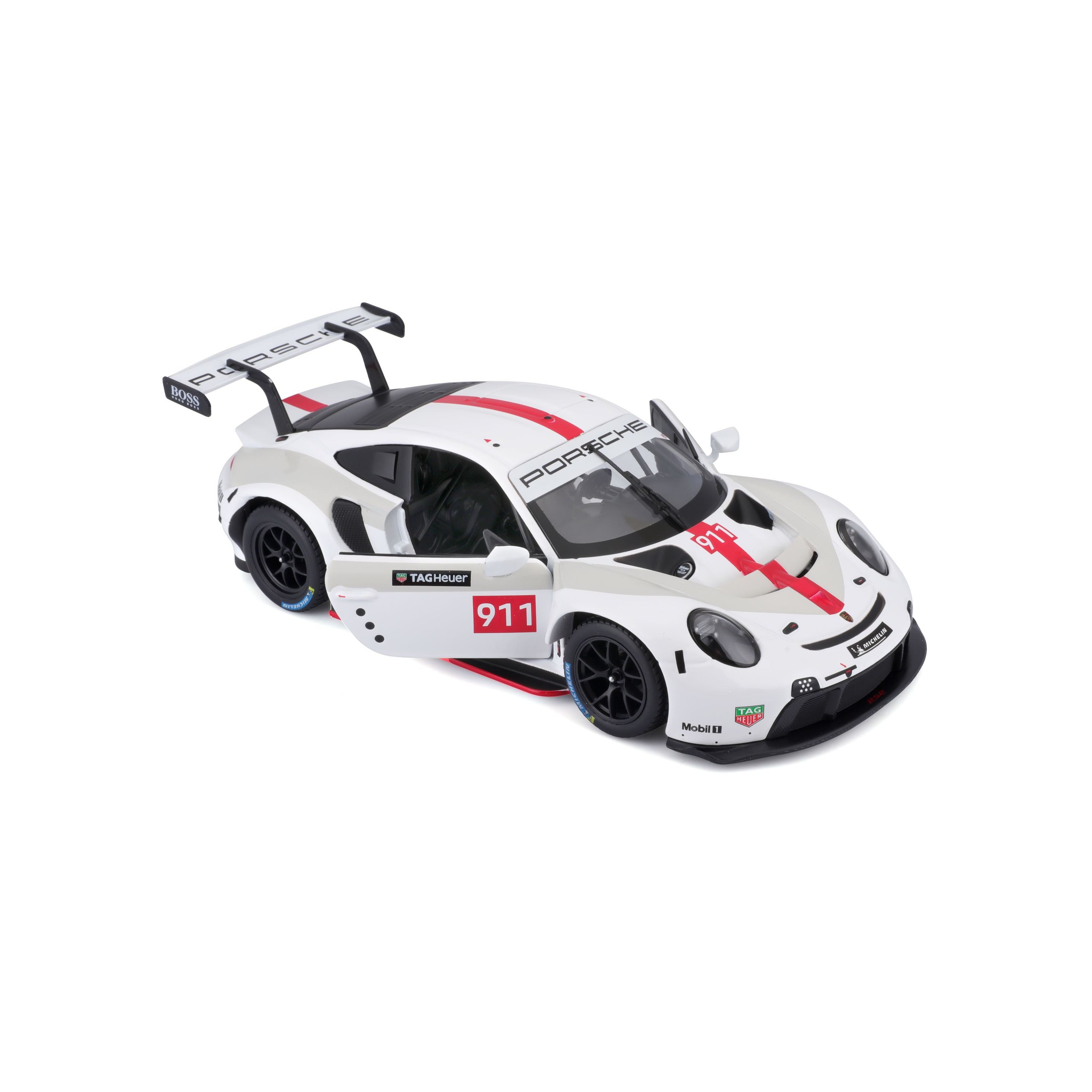 Porsche 911 RSR GT #911 white/red 1:24 Bburago