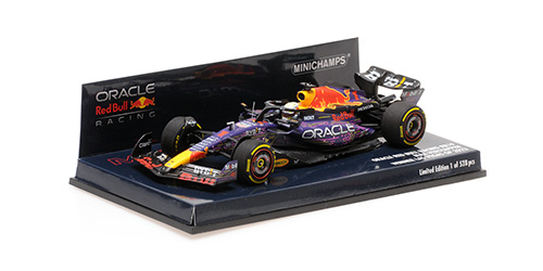 Oracle Red Bull Racing RB19 #1 M.Verstappen Winner Las Vegas GP 2023 1:43 Minichamps