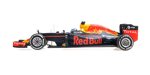 Red Bull Racing Tag Heuer RB12 #3 D.Ricciardo Spanish GP 2016 1:43 Minichamps