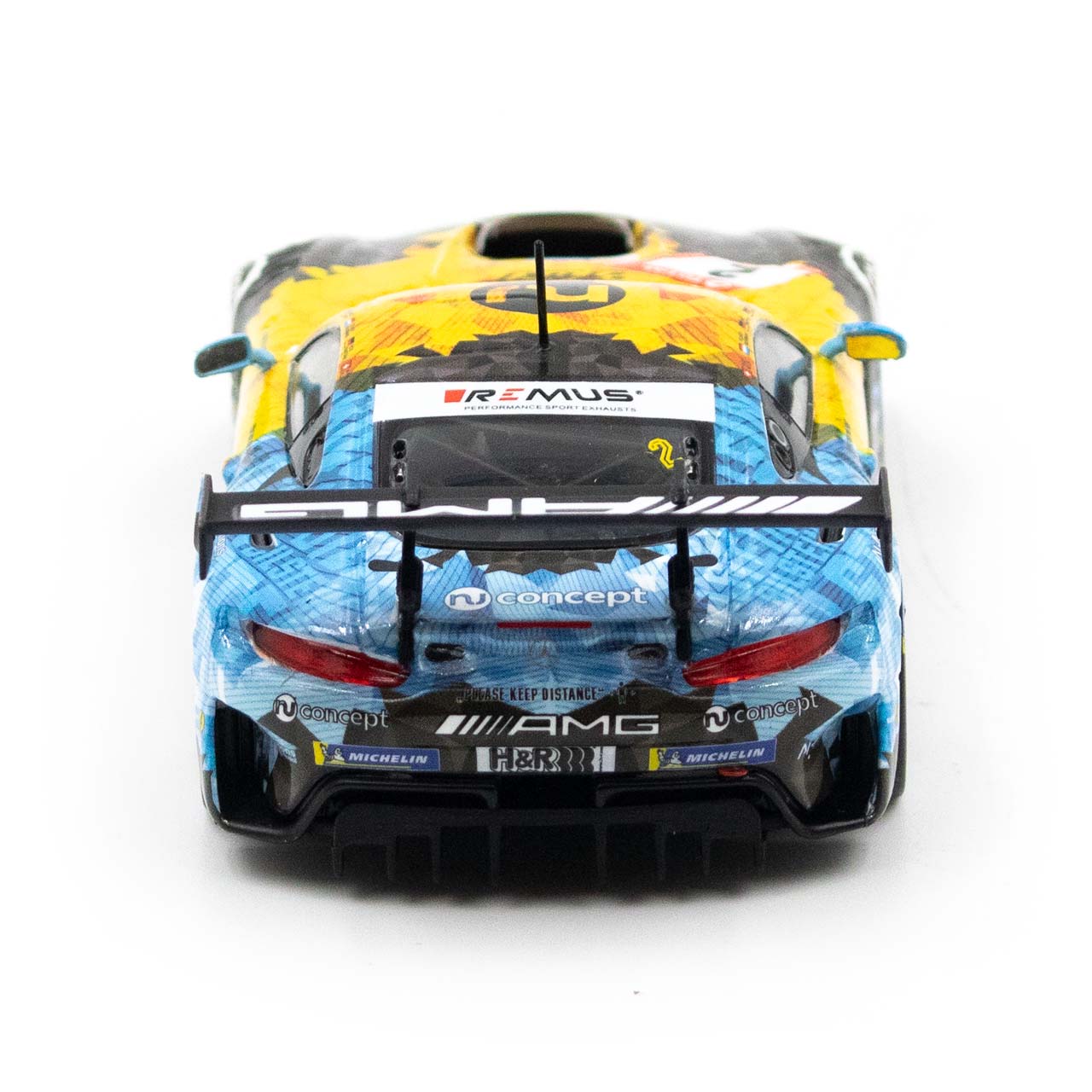 Mercedes AMG GT3 Evo #2 HRT 24h Race Nürburgring 2020 1:43 Ixo Models