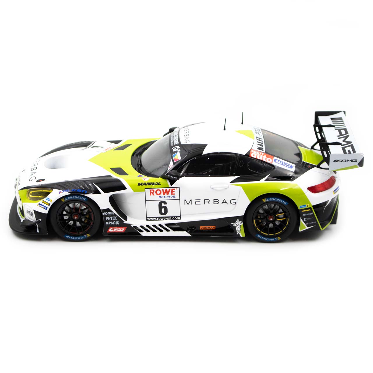 Mercedes-AMG GT3 EVO #6 HRT NLS Nürburgring 2022 1:18 Ixo Models