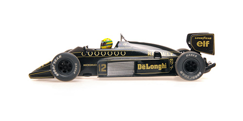 Lotus Renault 98T #12 A.Senna 1986 - dirty version 1:43 Minichamps