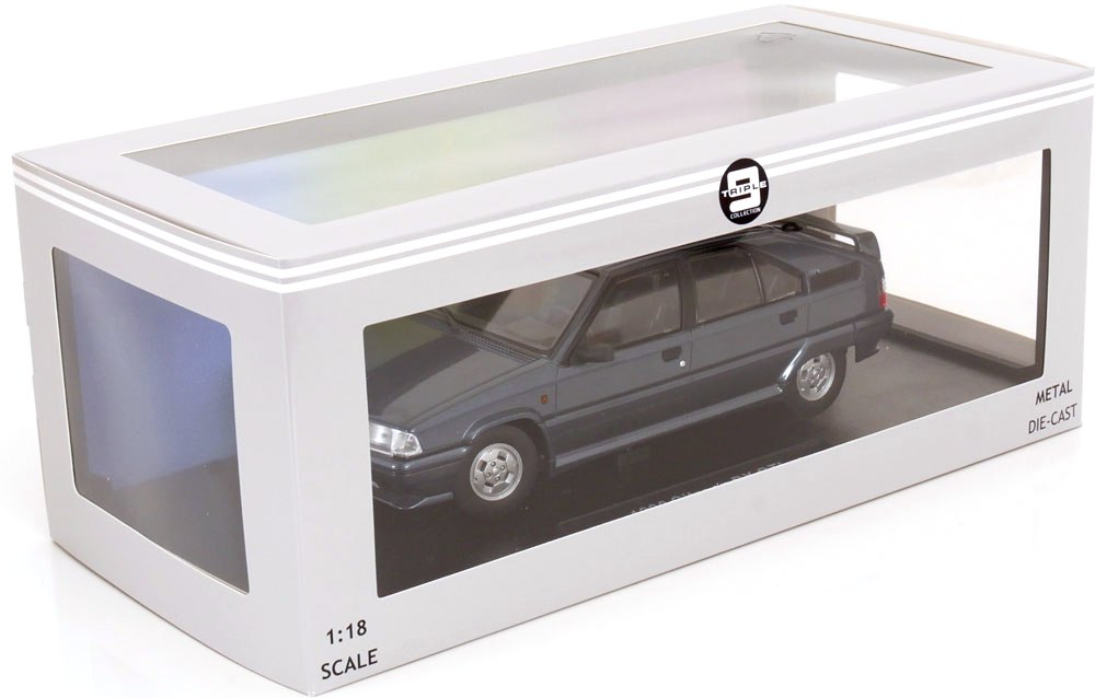 Citroen BX GTi 1990 dark grey metallic 1:18 Triple9 Collection