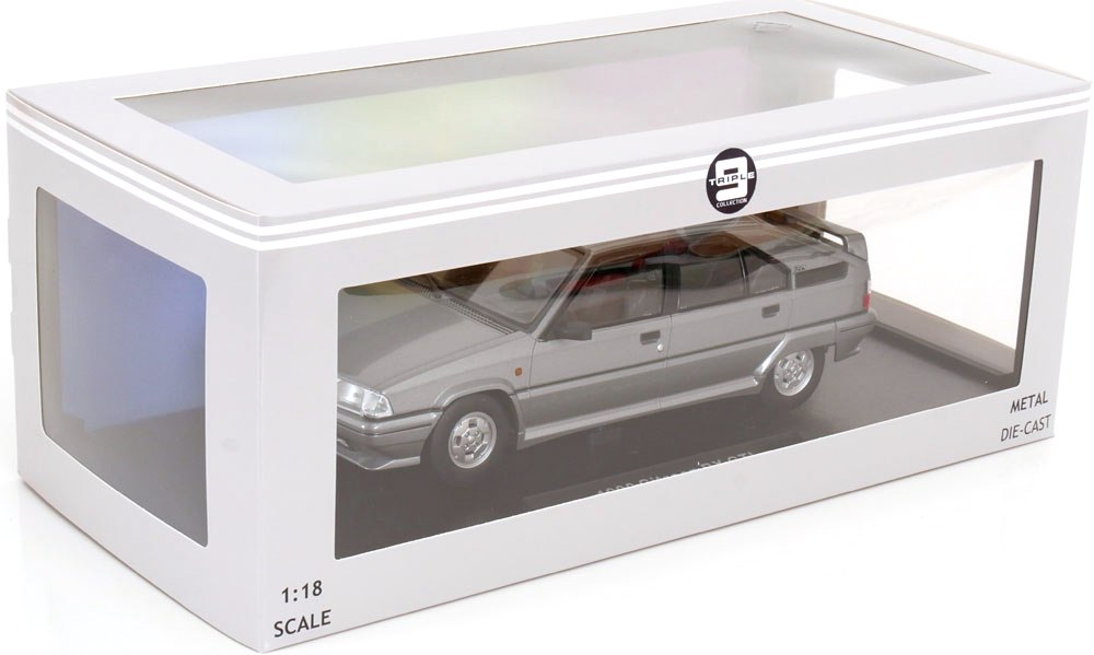 Citroen BX GTi 1990 silver metallic 1:18 Triple9 Collection