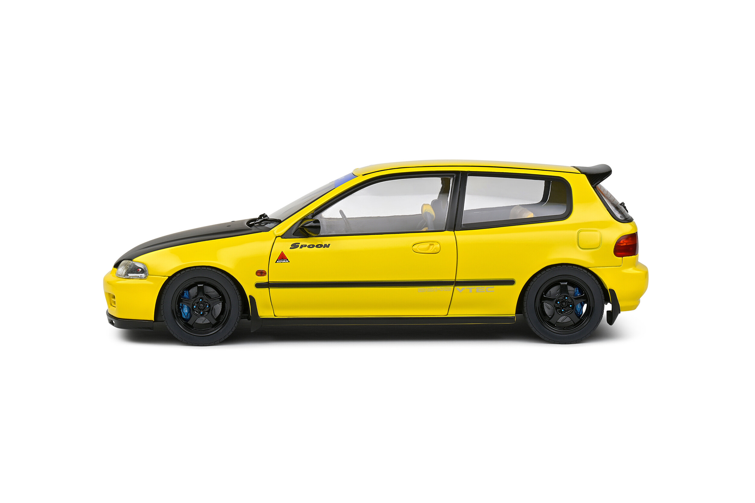 Honda Civic EG6 SIR II Spoon 1991 yellow 1:18 Solido