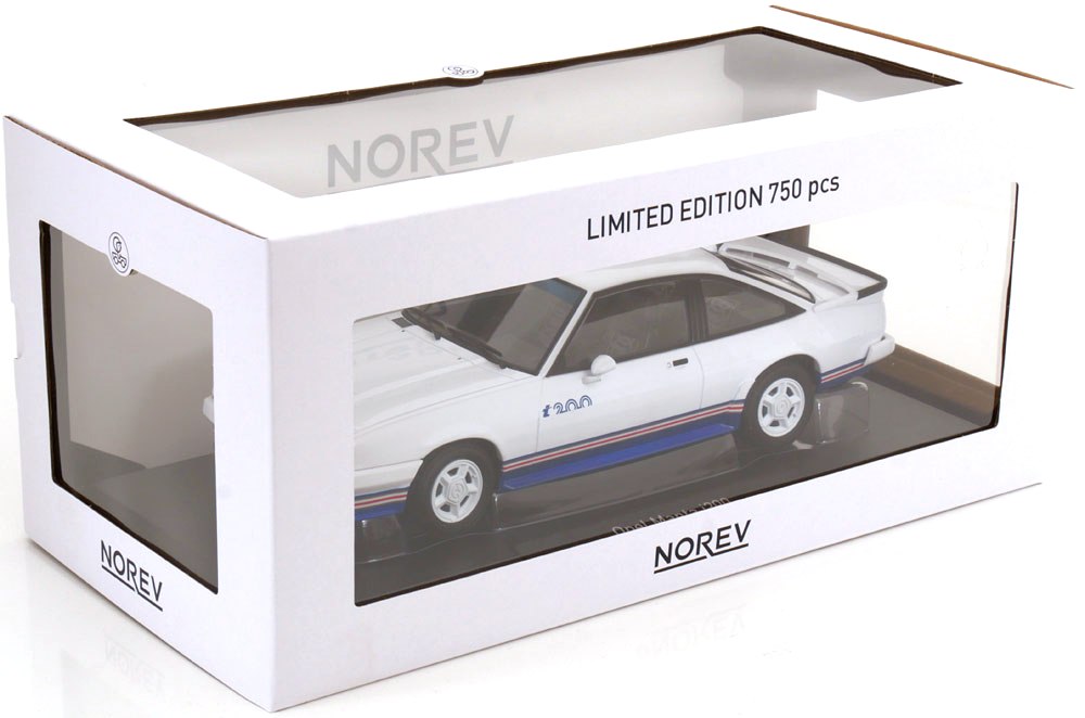 Opel Manta i200 Rothmans Livery 1984 white 1:18 Norev