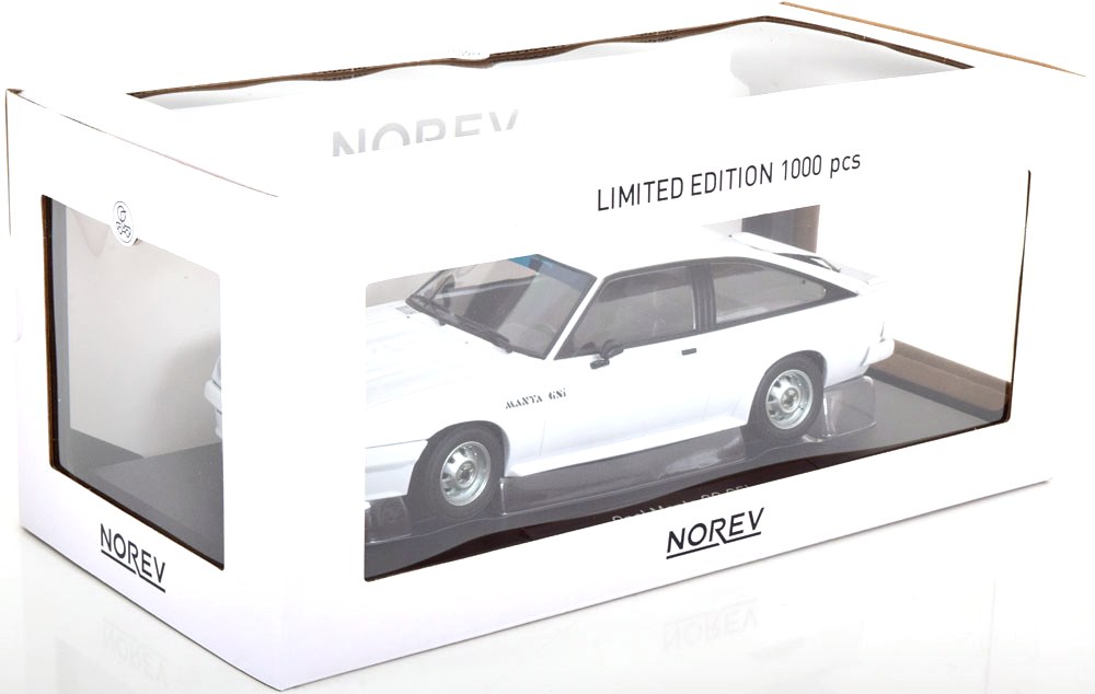 Opel Manta GSi 1984 white 1:18 Norev