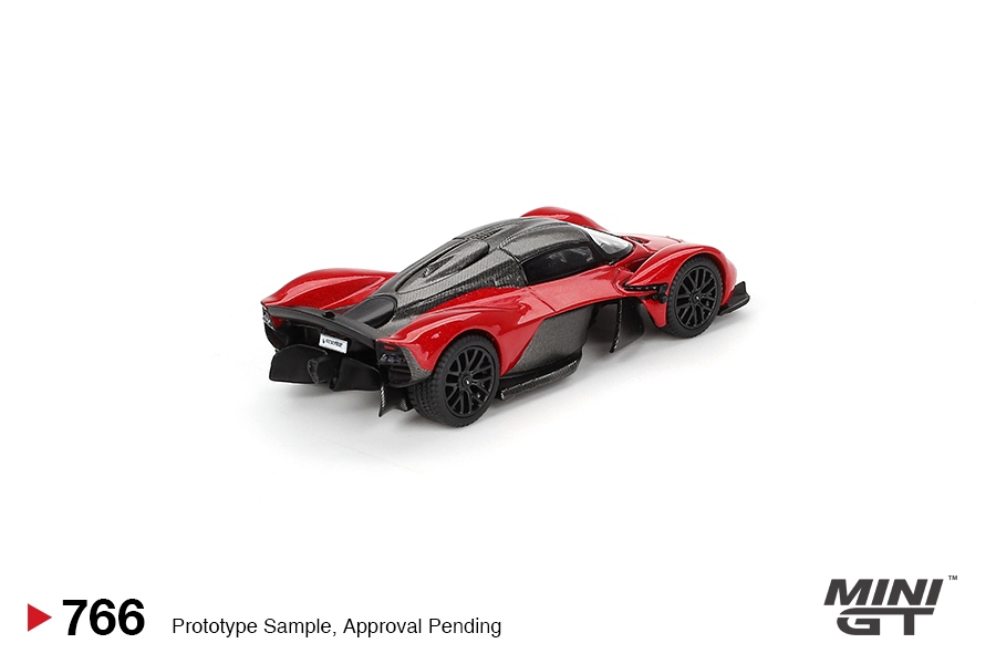 Aston Martin Valkyrie Hyper Red 2024 1:64 Mini GT