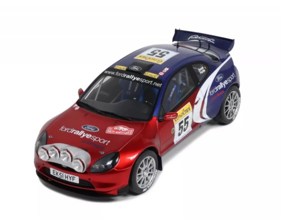 Ford Puma Super 1600 #55 Duval/Fortin Rally Monte-Carlo 2002 1:18 OttOmobile