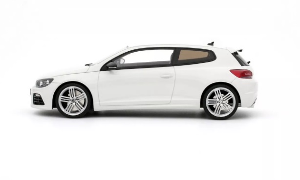 Volkswagen Scirocco 3 R Phase 1 2008 Candy White LB9A 1:18 OttOmobile