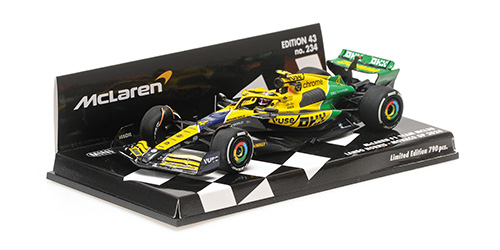 McLaren F1 Team MCL38 #4 L.Norris Monaco GP 2024 1:43 Minichamps