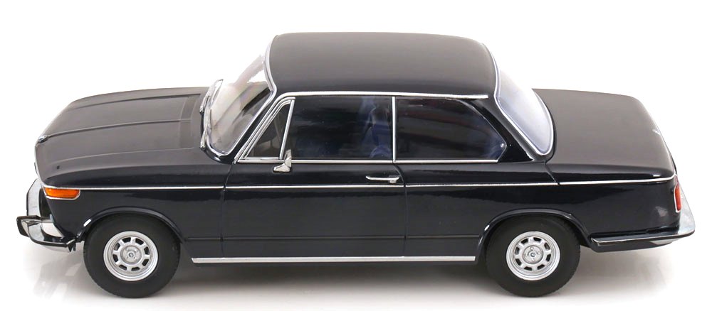 BMW 1502 2-Series 1974 dark blue 1:18 KK Scale