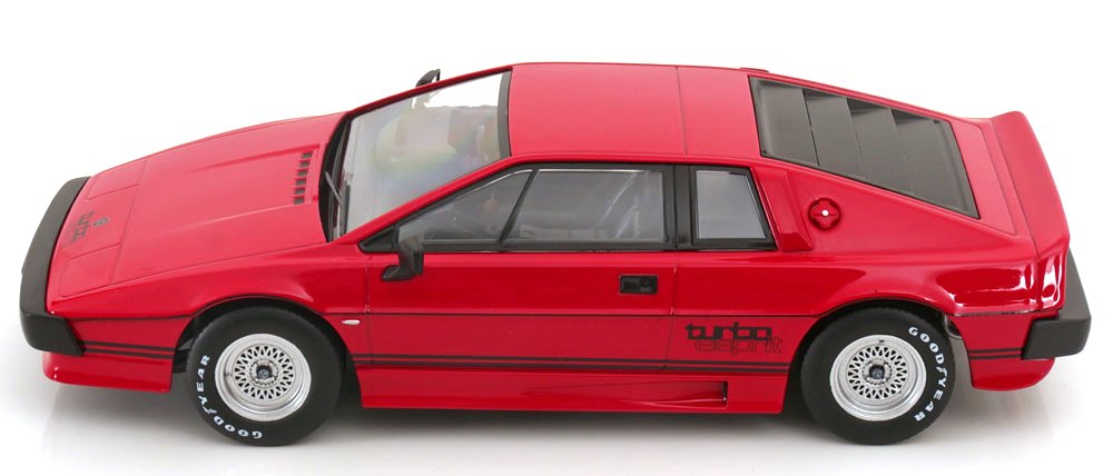 Lotus Esprit Turbo 1981 red/black 1:18 KK Scale