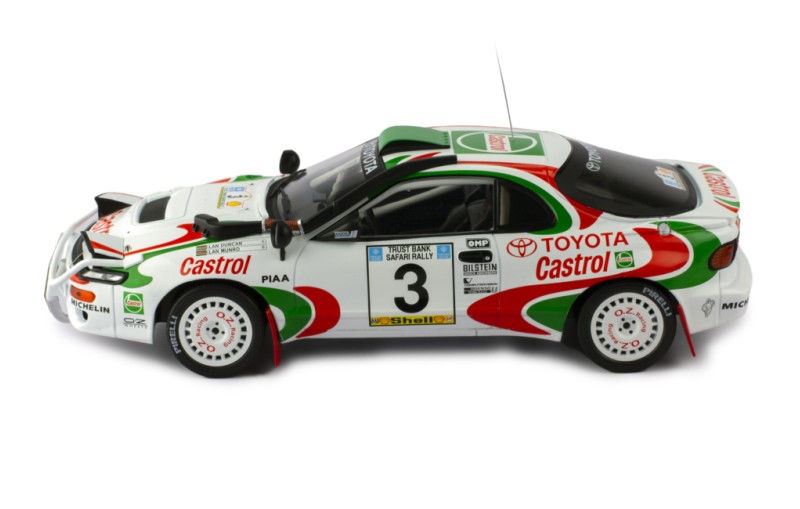 Toyota Celica Turbo 4WD ST185 #3 Duncan/Munro Safari Rally 1993 1:18 Ixo Models