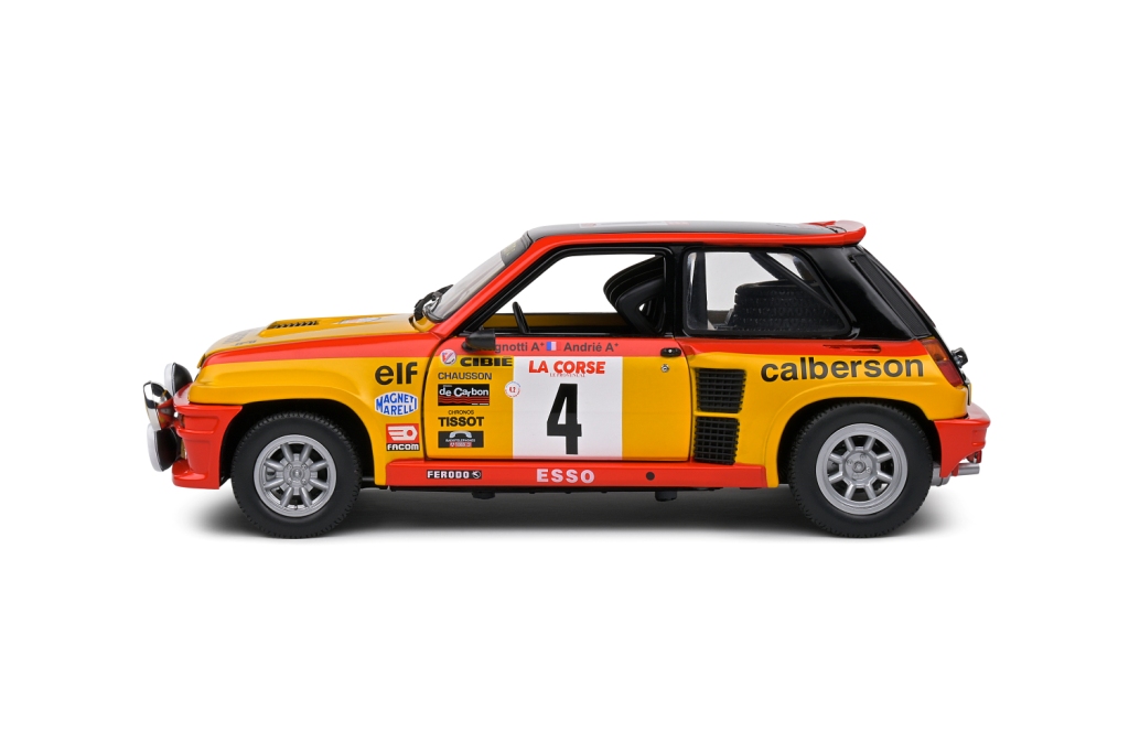 Renault 5 Turbo #4 Ragnotti/Andrie Tour de Corse 1980 1:18 Solido