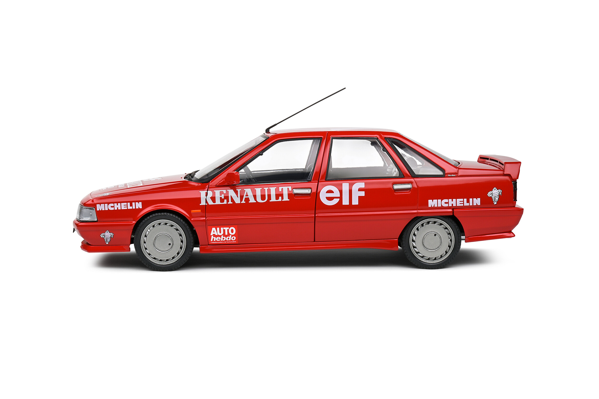 Renault 21 MK.1 Turbo Record De Vitesse Sur Glace 1988 1:18 Solido