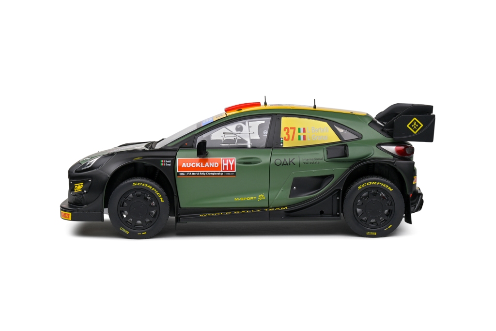 Ford Puma Rally 1 #37 Bertelli/Scattolin Rally New Zealand 2022 1:18 Solido