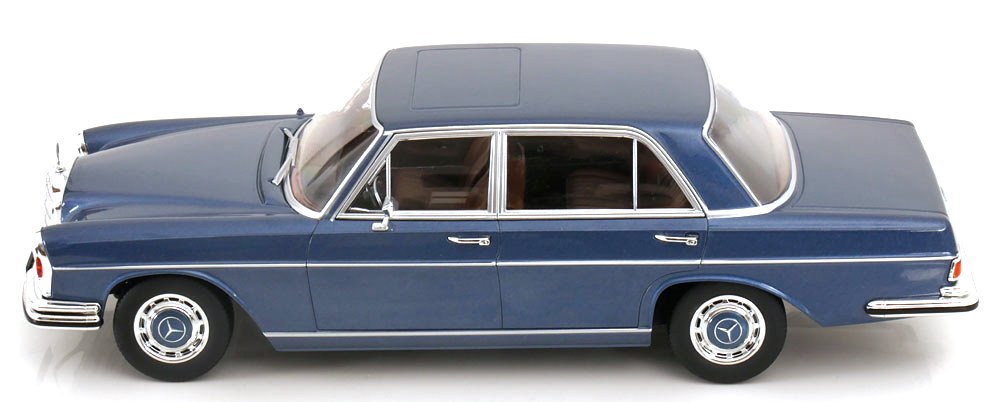 Mercedes-Benz S-Class 300SEL 6.3 W109 1967-1972 blue metallic 1:18 KK Scale