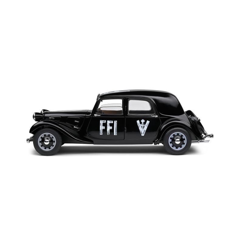 Citroen Traction 7 FFI 1944 black 1:18 Solido