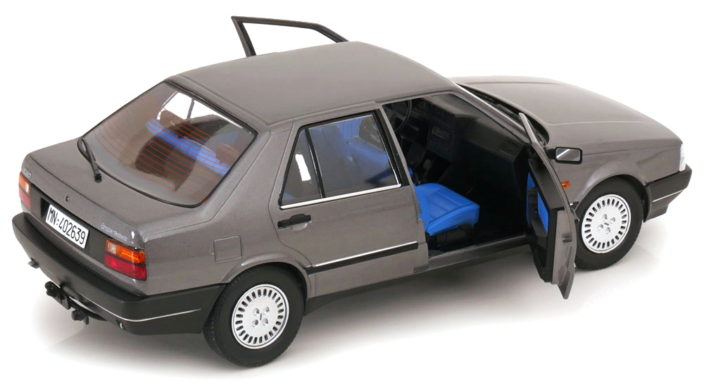 Fiat Croma 2.4 TD 1985 quartz grey met 639 1:18 Mitica