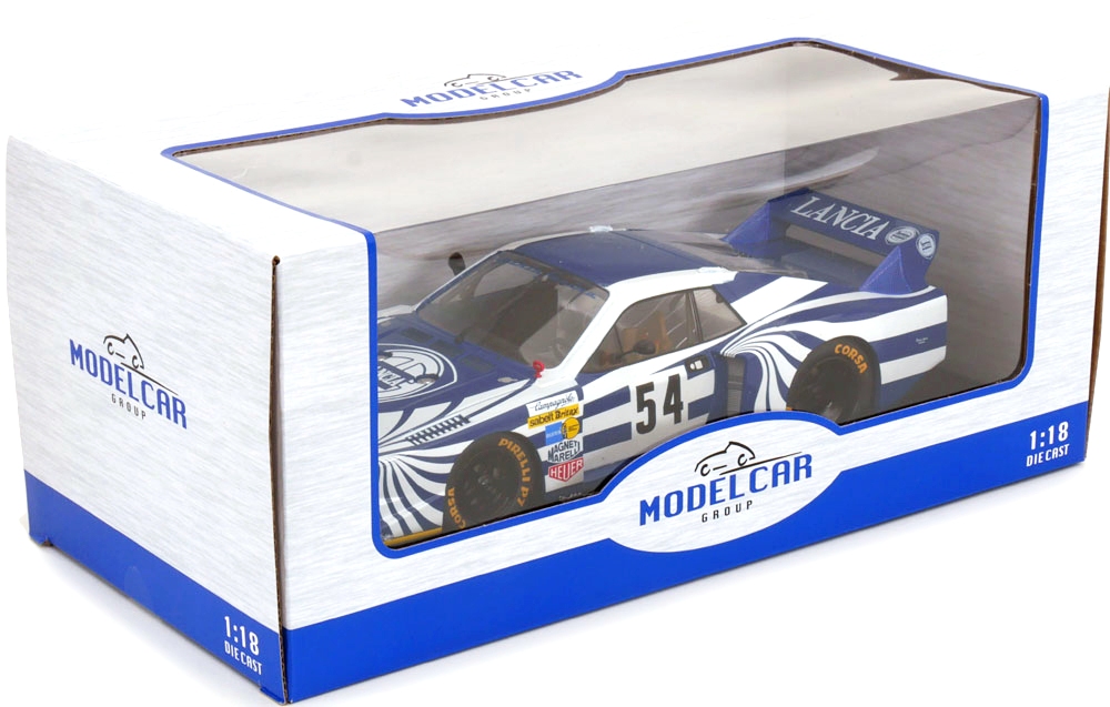 Lancia Beta Montecarlo Gr.5 #54 Röhrl/Alboreto 6H Silverstone 1980 1:18 MCG Modelcar Group