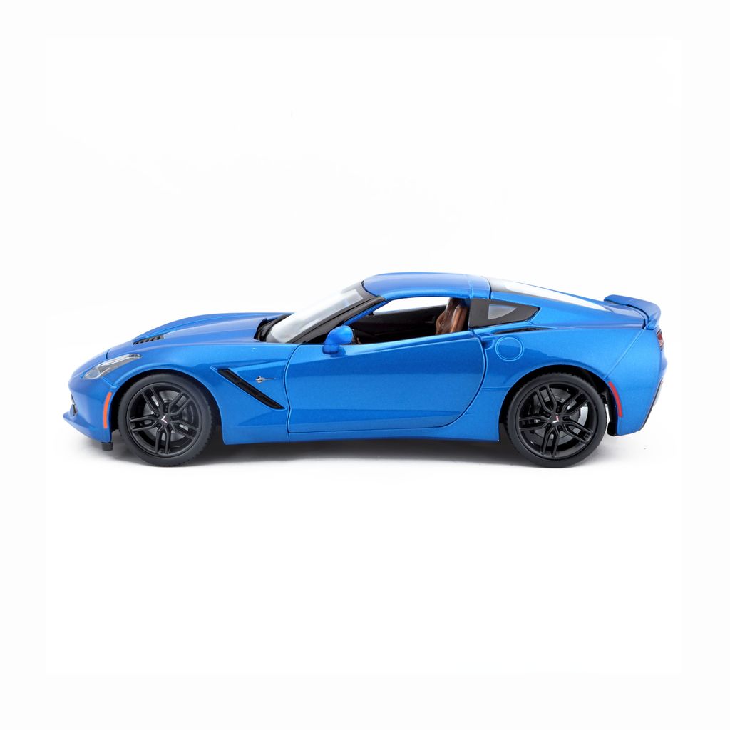 Chevrolet Corvette Stingray Z51 2014 blue 1:18 Maisto