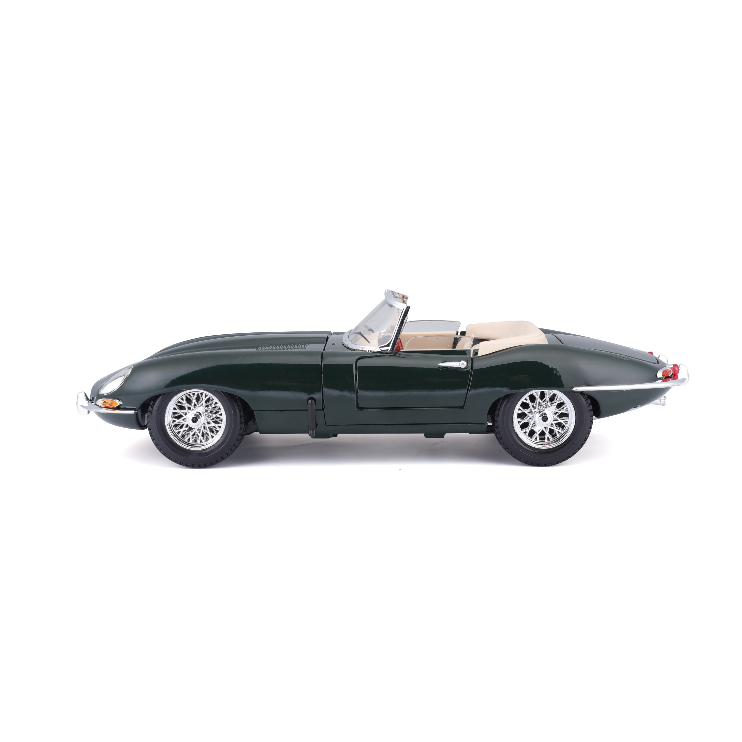 Jaguar E Type Cabrio 1961 green 1:18 Bburago