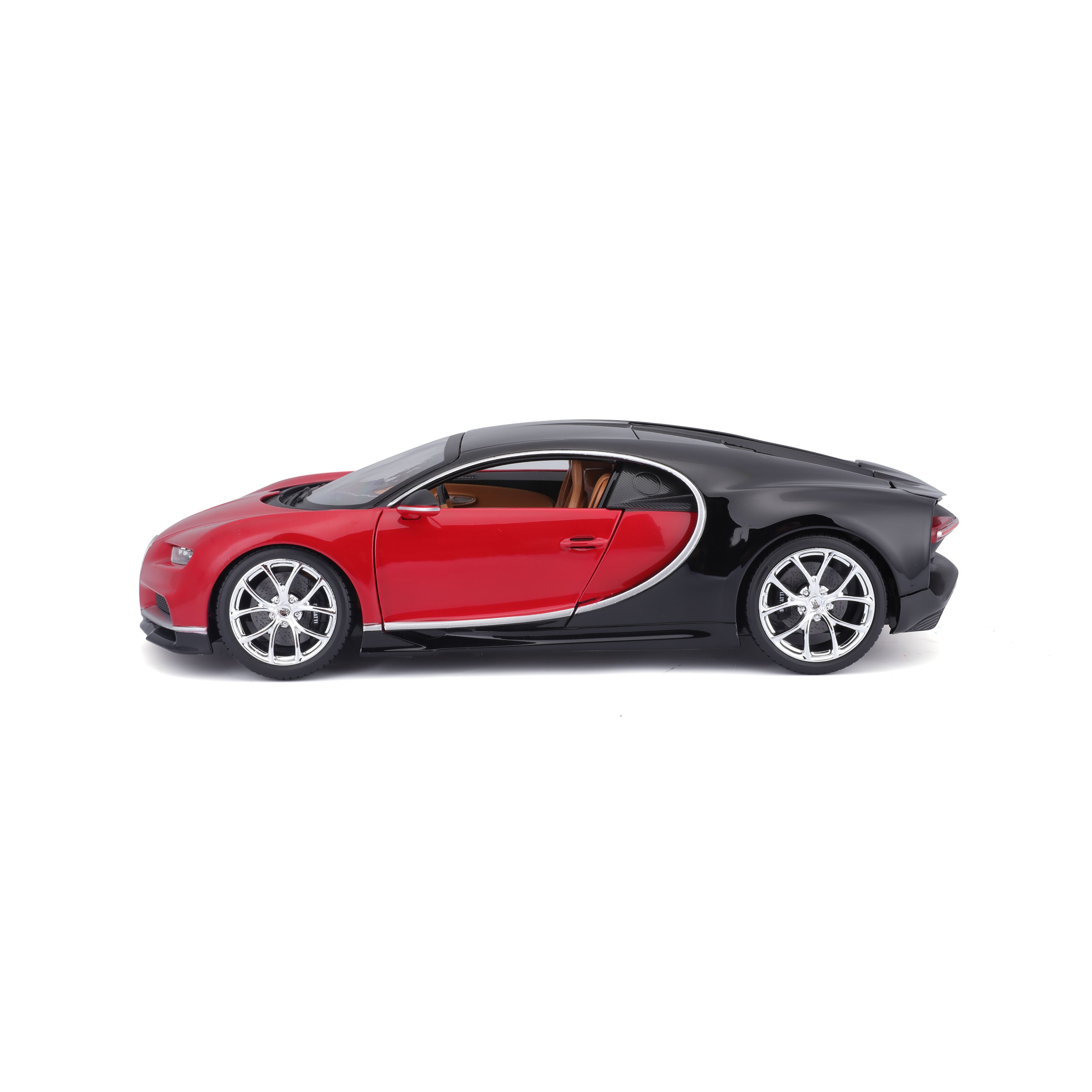 Bugatti Chiron red/black 1:18 Bburago