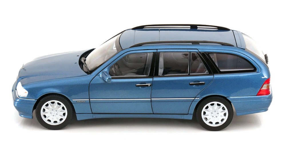 Mercedes-Benz C Klasse W202 Kombi 1997 blue 1:18 Norev