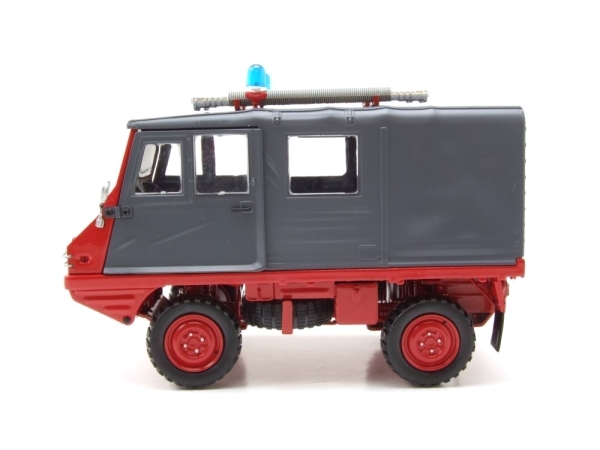 Steyr Puch Haflinger Feuerwehr 1975 red/grey 1:18 Schuco