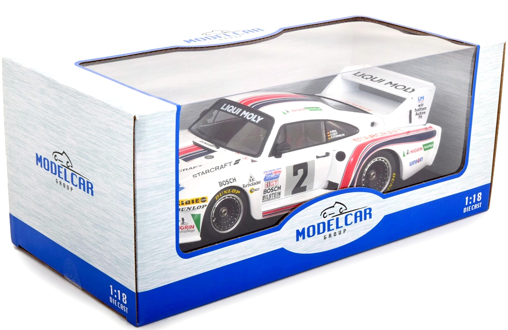 Porsche 935 J liqui Moly #2 Winner 24hrs Daytona 1980 1:18 MCG Modelcar Group