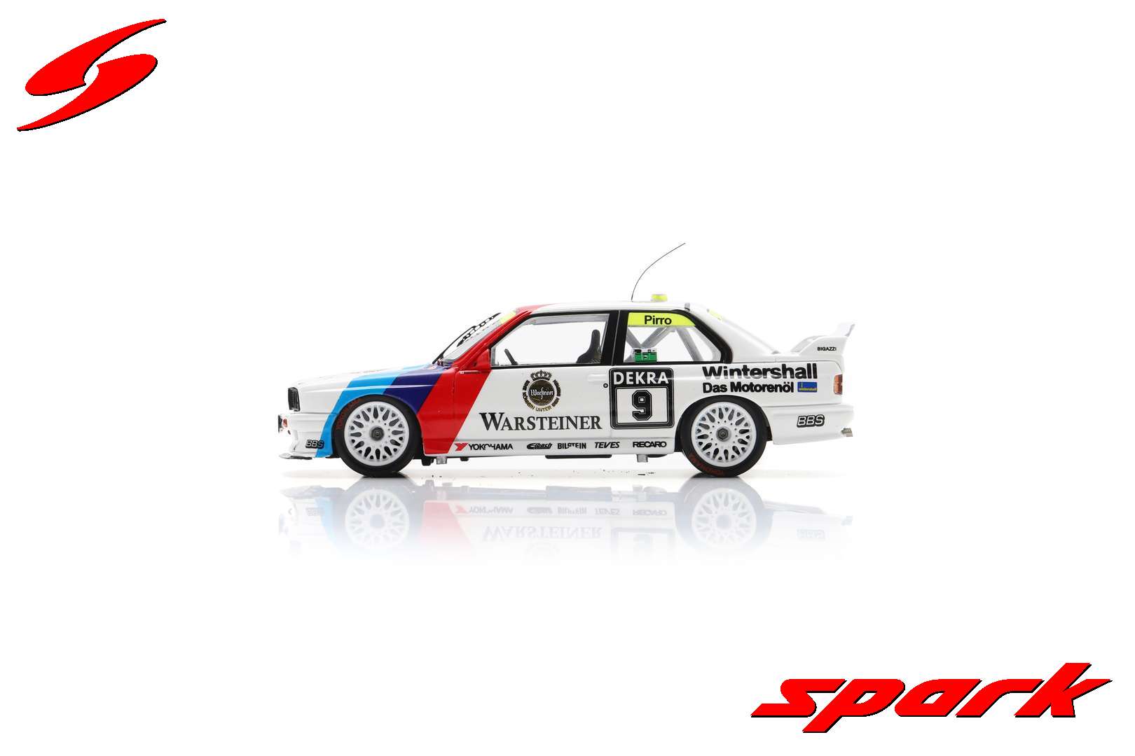 BMW E30 M3 #9 E.Pirro DTM 1992 1:43 Spark