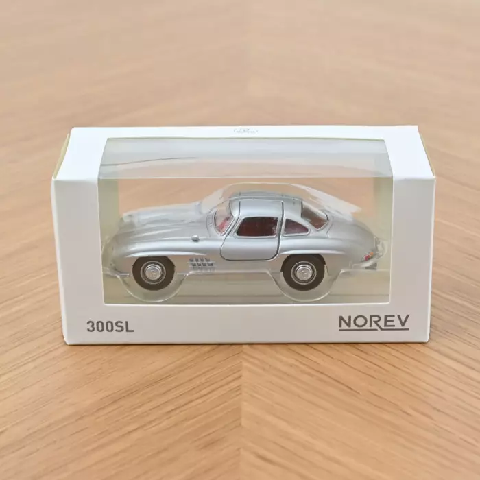Mercedes-Benz 300 SL 1954 silver 1:43 Norev