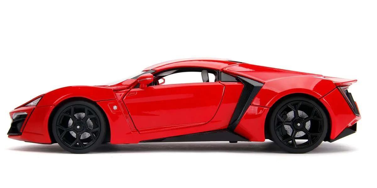 Lykan Hypersport Dom's Fast and Furious 7 2014 red 1:18 Jada Toys