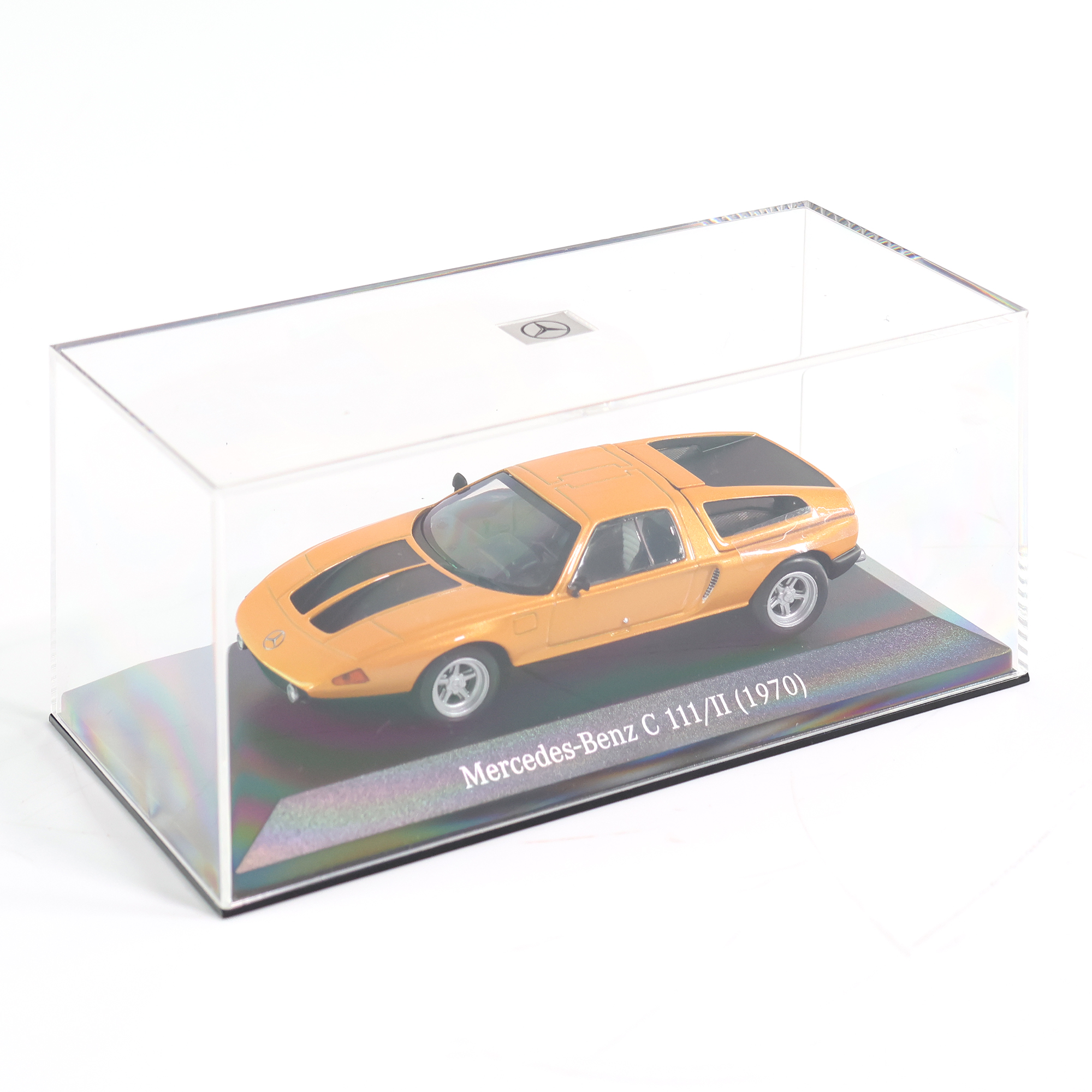 Mercedes-Benz Modellauto Exporimentalfahrzeug C 111/II 1970 1:43 Minichamps