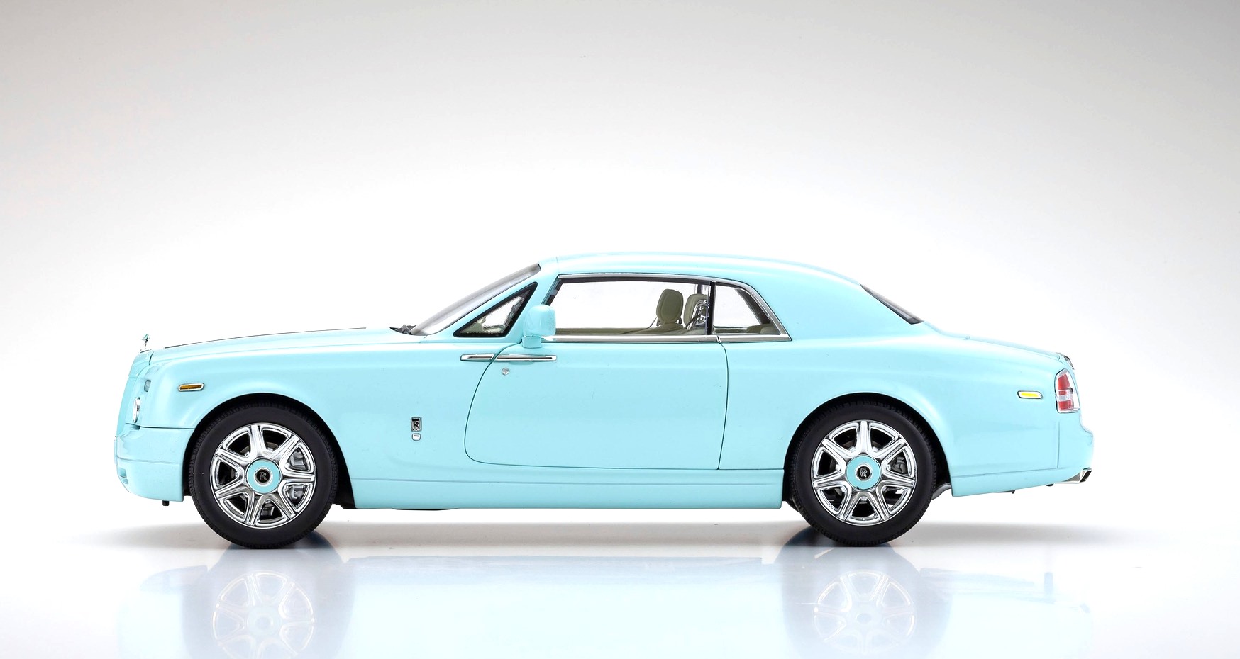Rolls Royce Phantom Coupe 2-Door 2008 turquoise 1:18 Kyosho