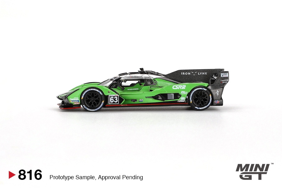 Lamborghini SC63 #63 Iron lynx IMSA Sebring 12h 2024 1:64 Mini GT