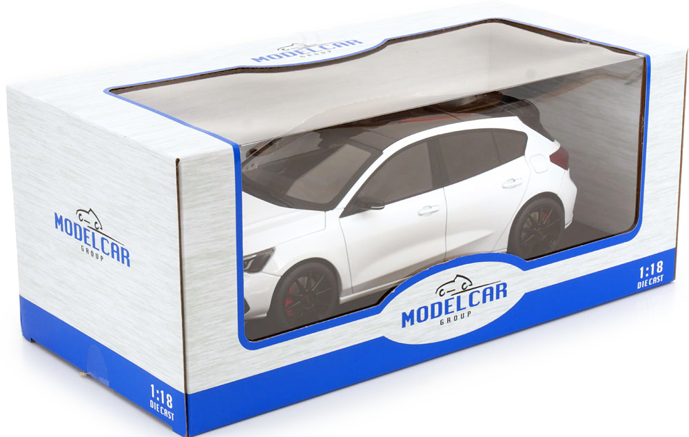 Ford Focus ST Track Pack 2022 white 1:18 MCG Modelcar Group