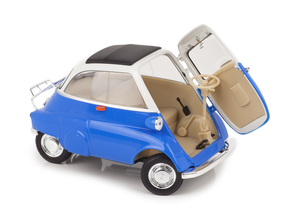BMW Isetta blue/white 1:18 Welly