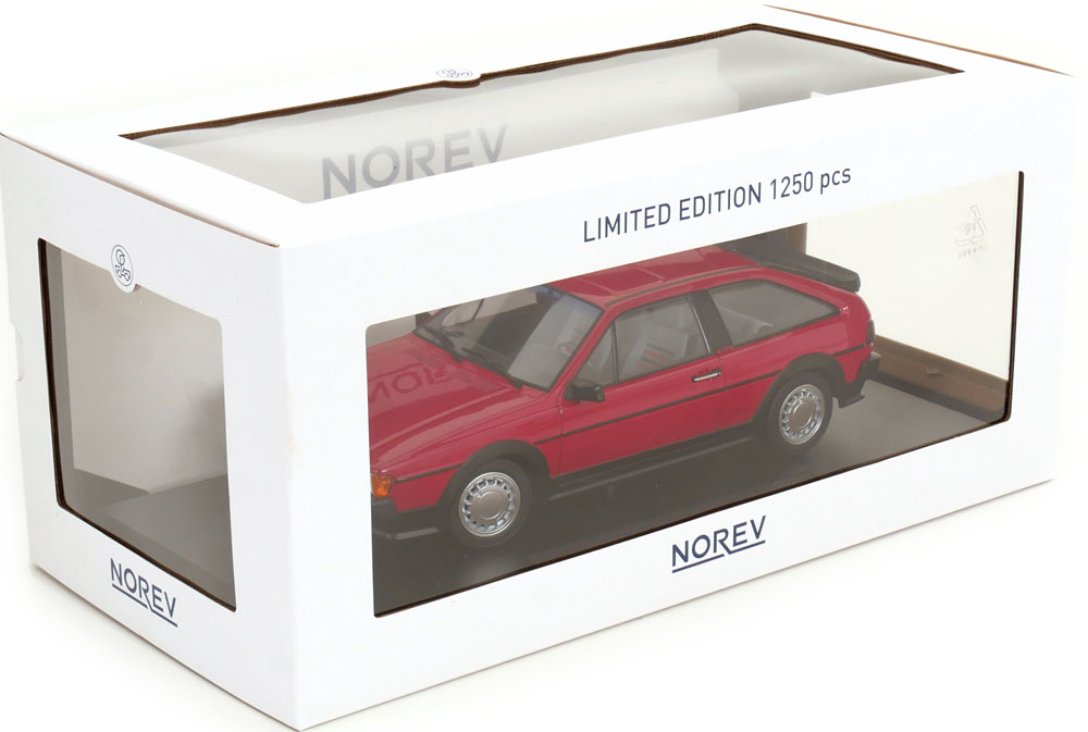 Volkswagen Scirocco 2 GTX 1988 red 1:18 Norev