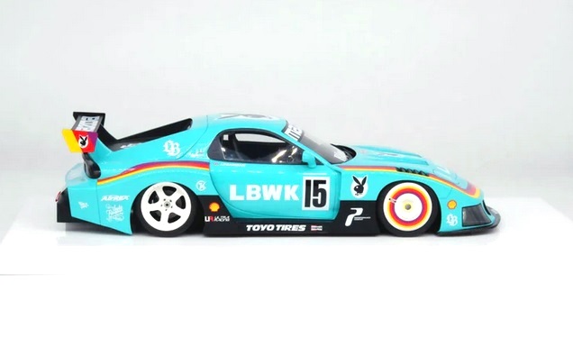 Mazda RX7 FD3S LB-Super Silhouette Resin various 1:18 Inno Models