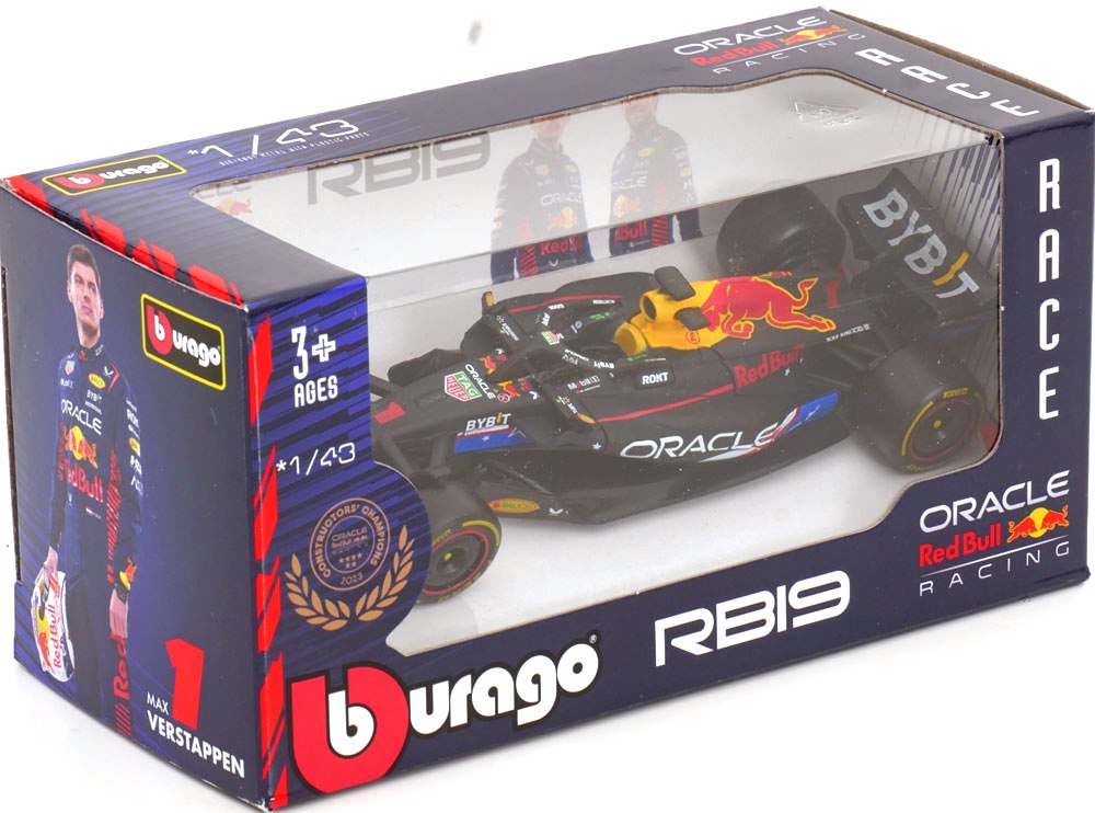 Red Bull RB19 #1 M.Verstappen Winner Austin GP 2023 1:43 Bburago