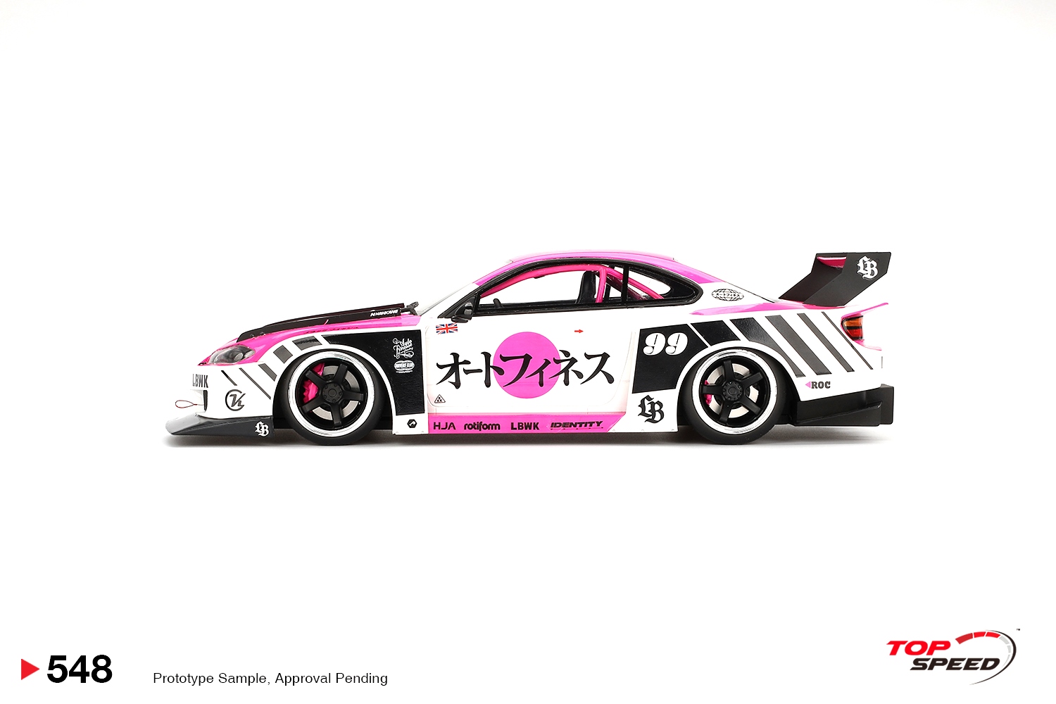 Nissan Silvia S15 LB-Super Silhouette Auto Finesse Sema 2023 1:18 TopSpeed Models