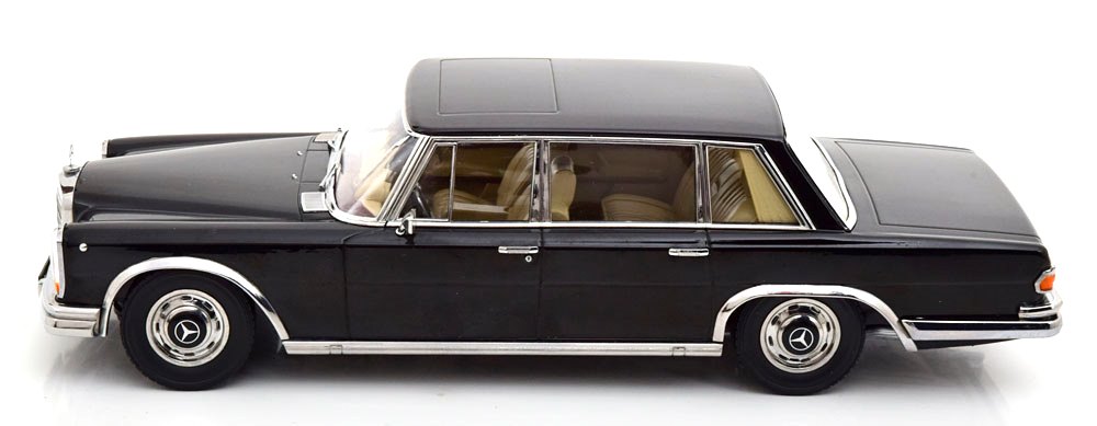 Mercedes 600 SWB W100 1963 black 1:18 KK Scale