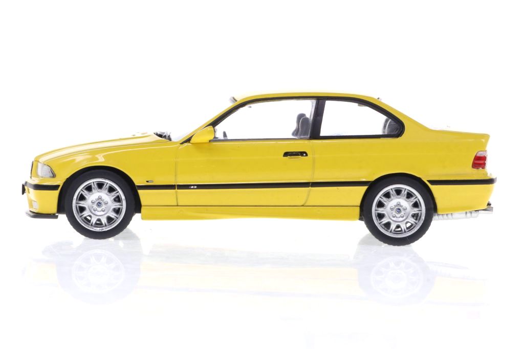 BMW M3 E36 Coupe 1999 yellow 1:43 Solido