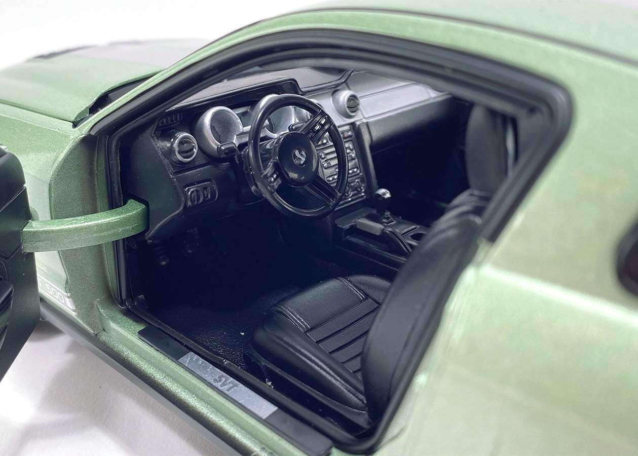 Shelby GT500 2007 lime green 1:18 Acme Diecast