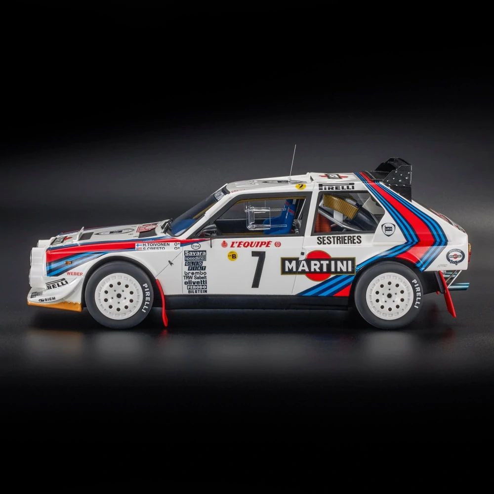 Lancia Delta S4 Team Martini Racing #7 Toivonen/Cresto Winner Rally Monte Carlo 1986 1:12 Top Marques Collectibles