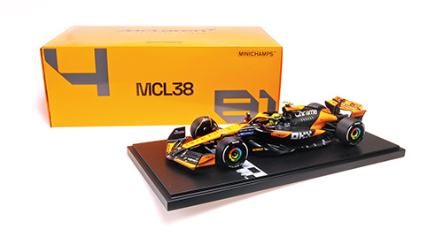McLaren F1 Team MCL38 #4 L.Norris Winner Miami GP 2024 1:12 Minichamps